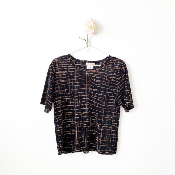 Vintage Patterned Blouse - Picture 1 of 4